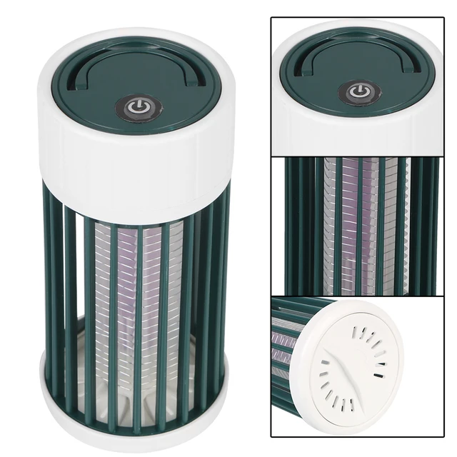 Kemping Anti -Légy Csapda Néma Elektronikus Rovargyilkosok Bug Zapper Újratölthető Hordozható Beltéri Szúnyogtaszító Gyilkos Led - Image 6