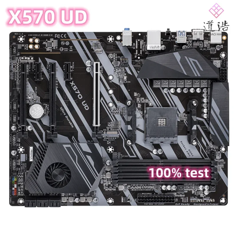 For X570 UD Motherboard 128GB HDMI AM4 DDR4 ATX X570 Mainboard 4 For X570 UD Motherboard 128GB HDMI AM4 DDR4 ATX X570 Mainboard - Image 2
