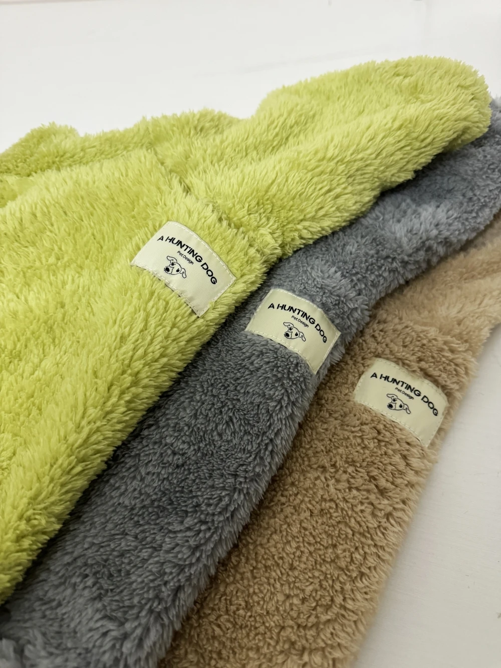 Winterfleecejacke Für Kleine Hunde Khaki Samt Warmer Mantel_voghion.com