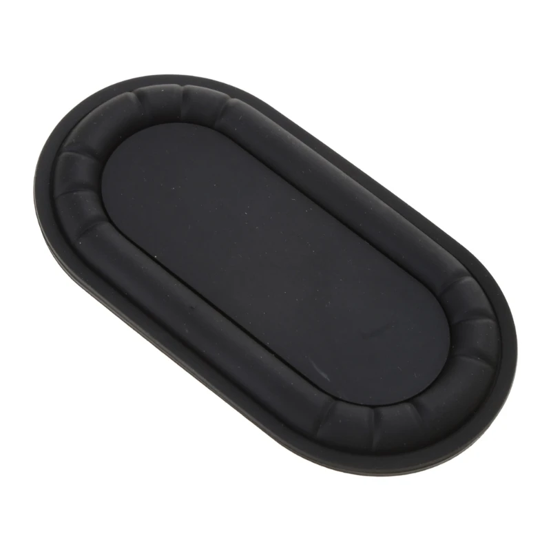 Description Picture 3 of item2PCS Oval Bass Diaphragm Rubber Speaker Plate Passive Radiator Auxiliary Bass Vibration Plates 2040-6090