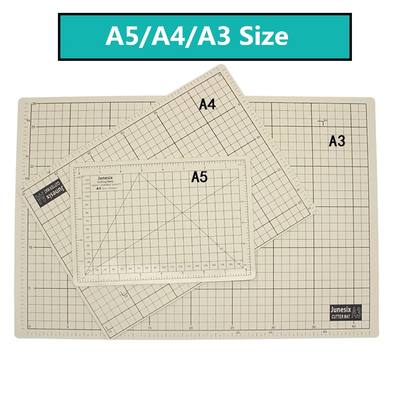 

A4 Double-Sided Self-Healing Soft Cutting Pad Artist Manual Sculpture Mat Student Writing Board Carving Pen Tool