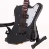 1/6 Wooden Electric Bass Guitar Model for 12" Action Figures Dolls House Decor 6