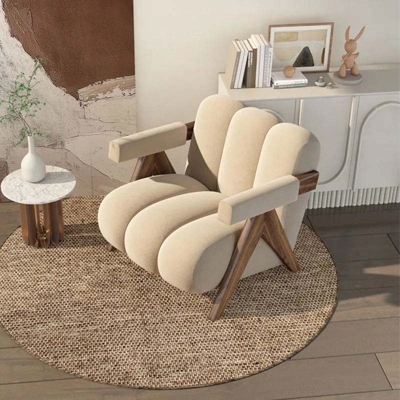 

Nordic Living Room Chairs Italian Gaming Sofa Comfy Lounge Designer Hand Meditation Chairs Reading Chaise Coiffeuse Furnitures
