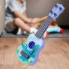 Mini Ukulele Guitar Toy Skill Improving Classical Early Educational Musical Instrument for Boys Girls Children Baby Xmas Gifts 2
