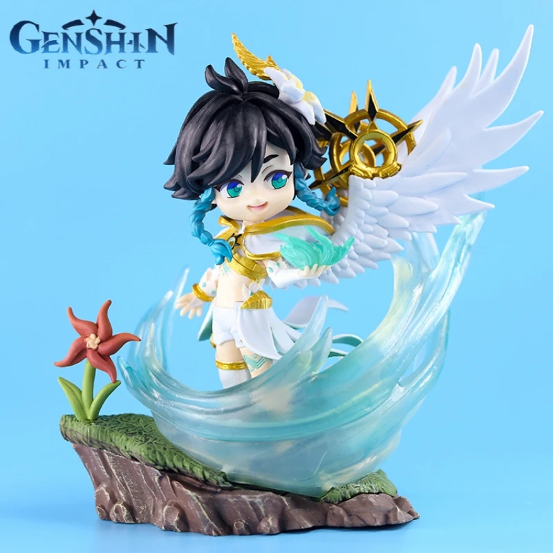 

Экшн-фигурка Genshin Impact Barbatos Windy аниме, статуэтка Gk, 19 см, искусственная игрушка из ПВХ, подарок для детей