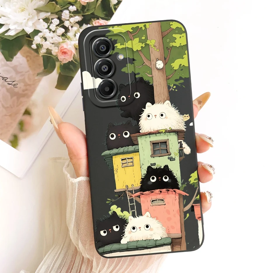 Cute Cat Fashion Shockproof Phone Case Cover