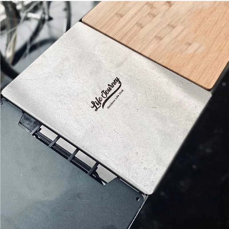 

Outdoor IGT Unit With Tabletop Connection Board Portable Storage Board Camping Table Unit Board