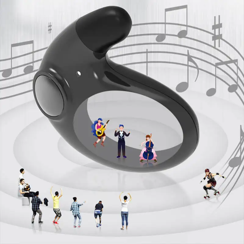 Invisible Sleep Wireless Earphone Ipx5 Waterproof Headphones Mini Sport Game Bluetooth Stereo HIFI Music Headset Earbuds