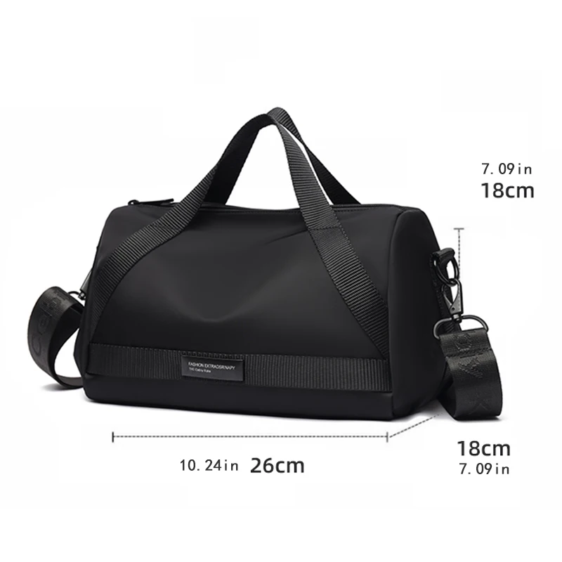 1 piece shoulder bag, solid color handbag, adjustable shoulder strap, zipper closure, Unisex Fashion crossover bag, suitable for