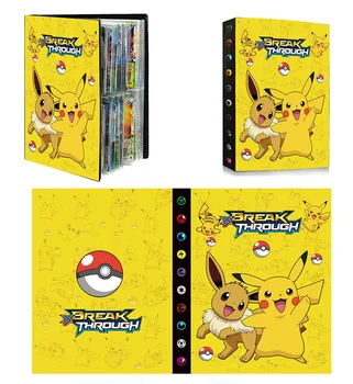 Pokemon Cards Album Book Cartoon TAKARA TOMY Anime New 240PCS Game Card VMAX GX EX Holder Collection Folder Kid Cool Toy Gift 1