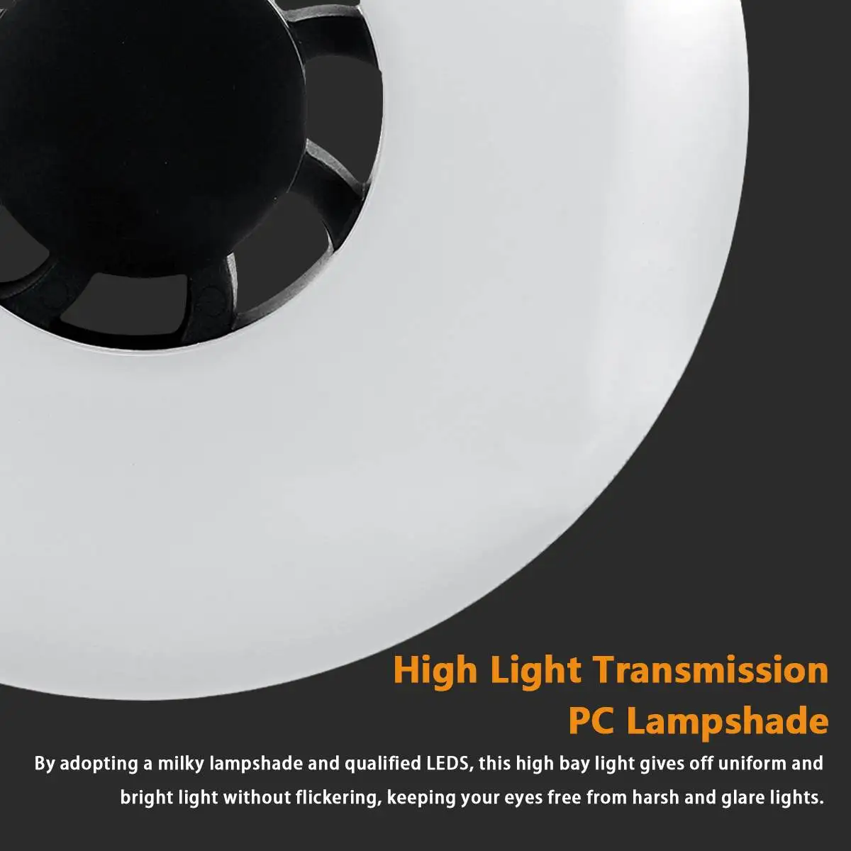 Conduziu a Luz da Garagem Luz de Teto para Casa Novo Industrial Armazém Iluminação Led Alta Baía Lâmpada Oficina 200w 230v 6500k Ufo 7 Online shopping