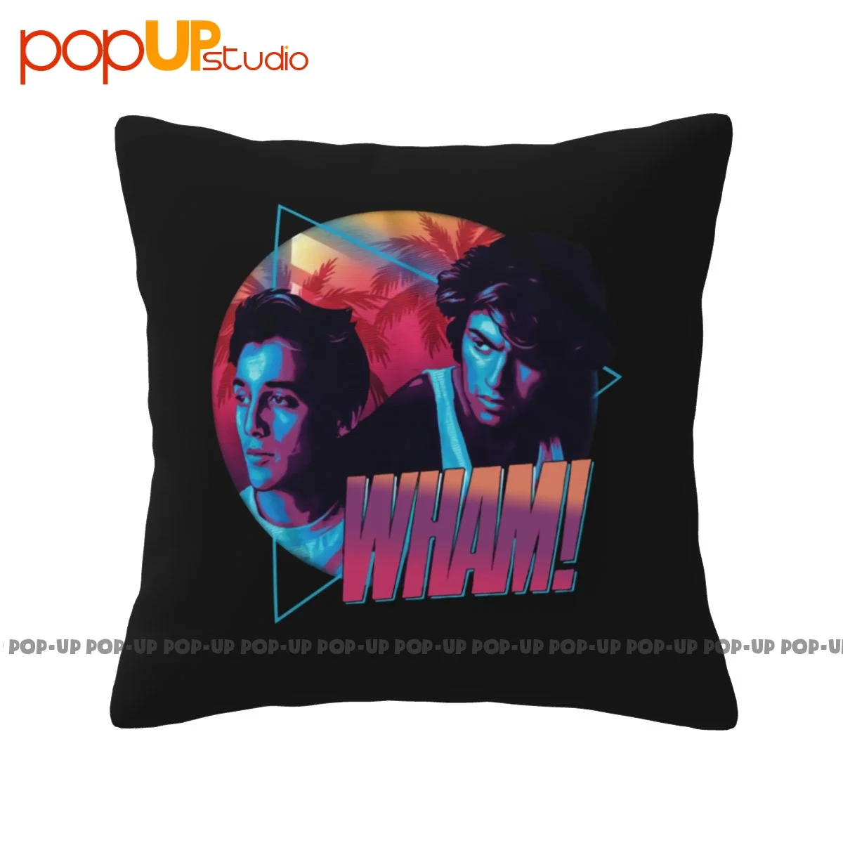 Best Wham George Michael Miami Vice Pop Music Neon Album Photo Federa Copricuscino Super Soft