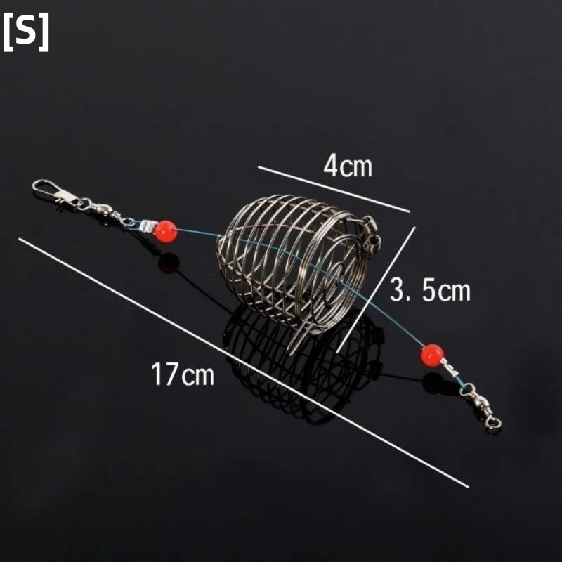 Fishing Bait White Trap Cage Feeder Basket Holder Lure for Fishing  Accessory - China Fishing Accessory and Fishing Bait Trap Cage price