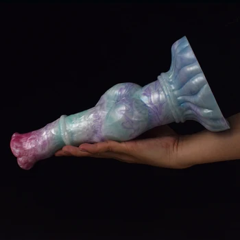 Monster Silicone Dildos Anal Dildo With Suction Cup Huge G-spot Animal Penis Butt Plug Realistic Dildo Hands-free Anal Sex Toys 3