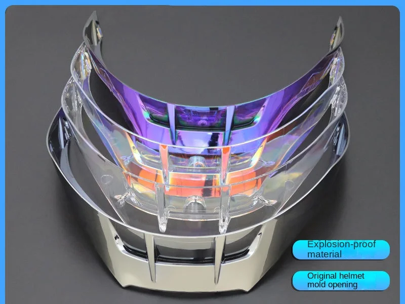 Motorcycle Helmet Accessories Colorful Spoiler For Pista Full Face Motorcycle Helmet Accessories