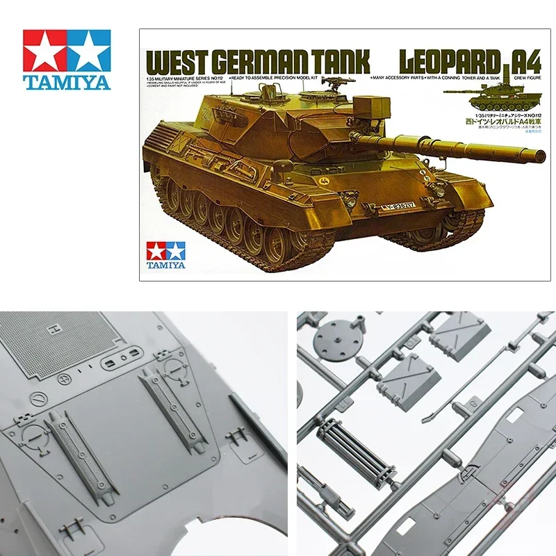 Maquette Char Leopard A4 TAMIYA 1/35 - Neuf, échelle 1:35, Fabrication Japon