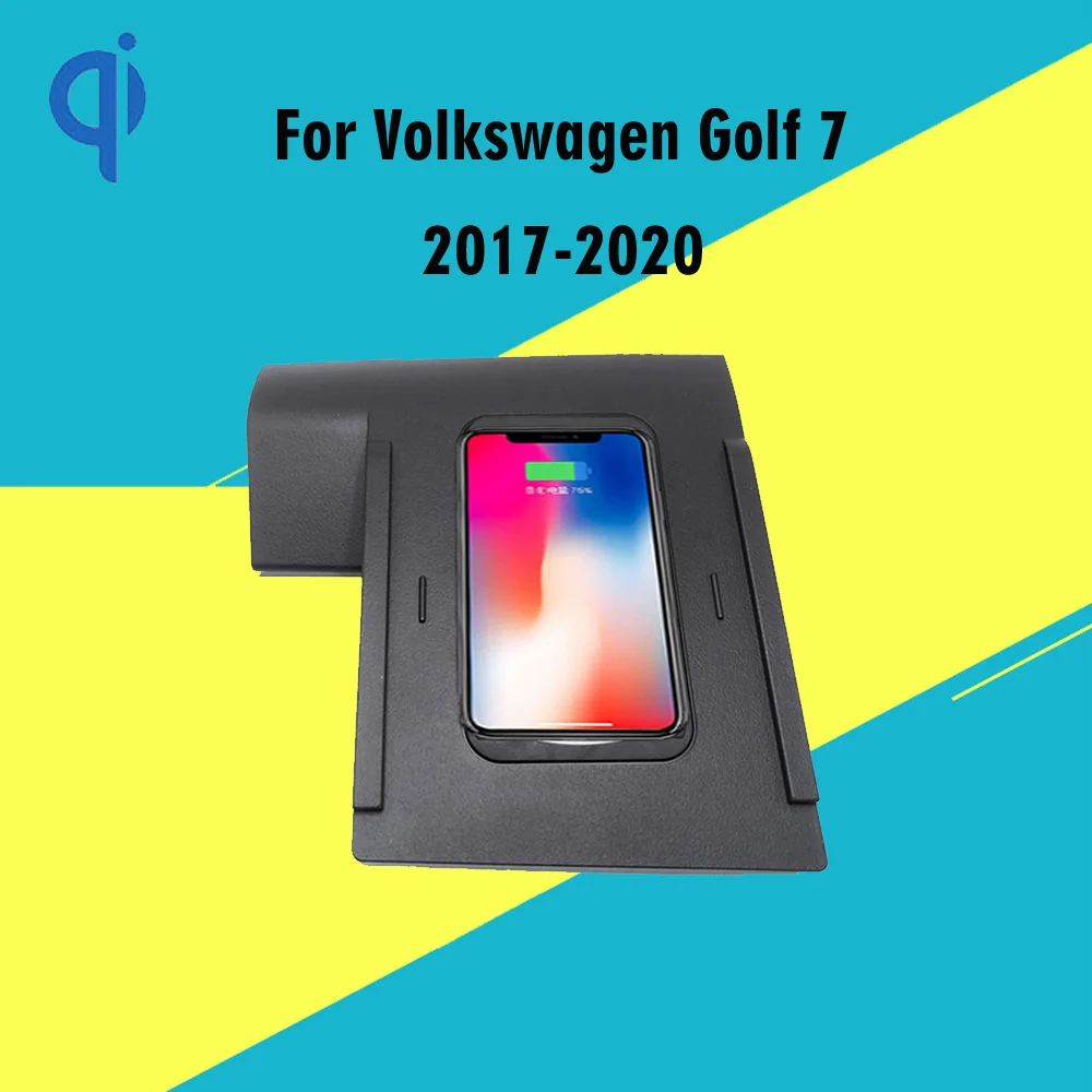 Car Wireless Charger For Volkswagen Golf 7 Mk7 20172020 Car