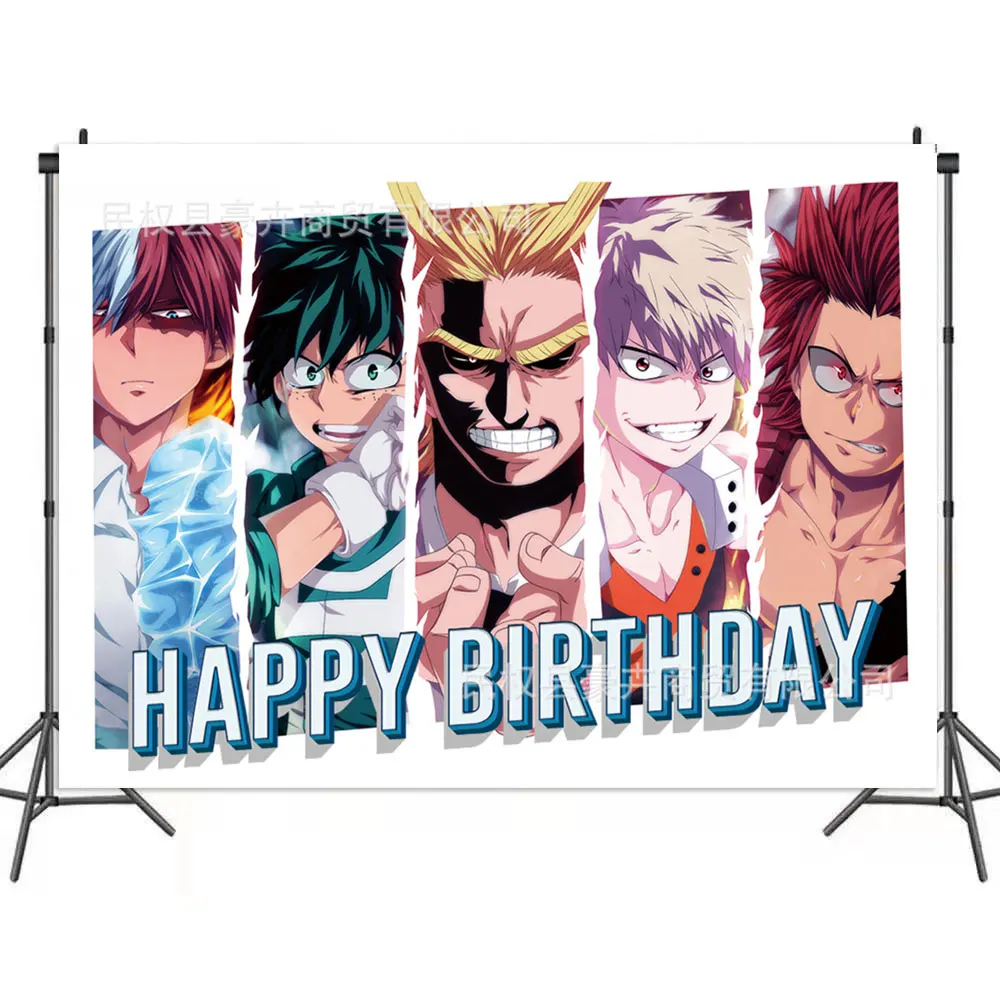 Festoncini Festa A Tema My Hero Academia Festa Kit Decorazioni My Hero Academia Compleanno - Palloncini, Striscione E Accessori Per Feste A Tema Anime Decorazioni Torta Compleanno Kit Compleanno Mha