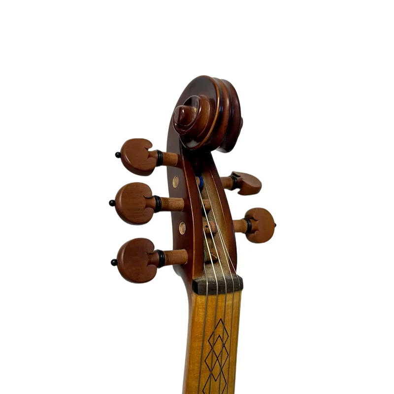 crazy-1 SONG solid wood 5 strings 4/4 Electric Violin Fiddle boxwood parts with case bow connection cable