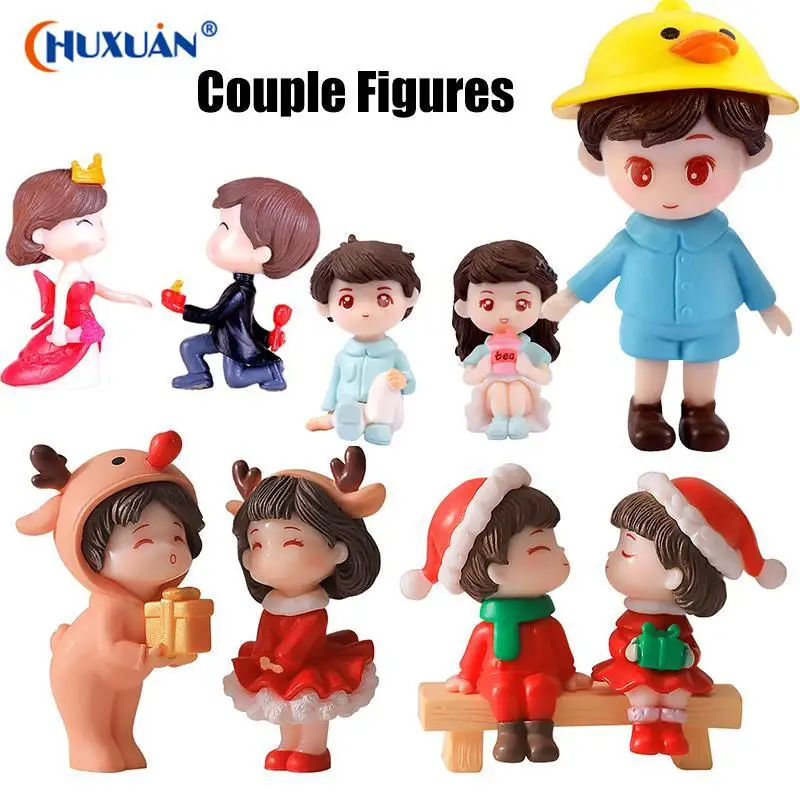 

Мультяшная мини-кукла дневной свет миниатюрный Декор люди Мальчик девушка модель принцесса дневной День Святого Валентина подарок