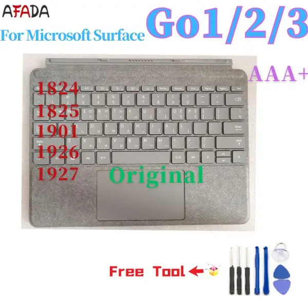 

Original Keyboard Tablet For Microsoft Surface GO GO 1 GO 2 GO 3 Go1 Go2 GO3 1824 Wireless Bluetooth Touchpad Replacement 1827