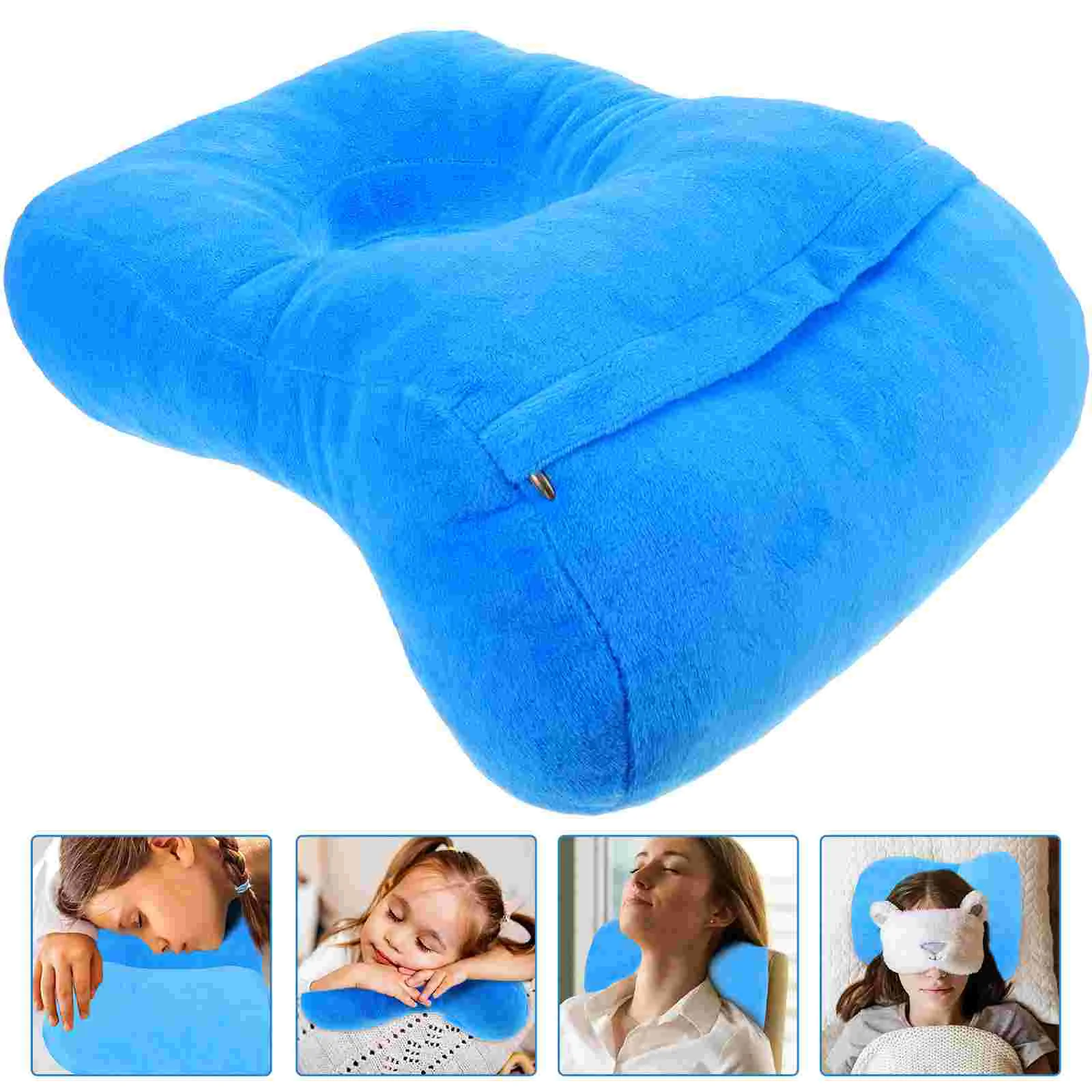 

Tofficu Face Down Pillow Memory Foam Sleeping Pillow Desk Pillow Cushion Travel Pillow