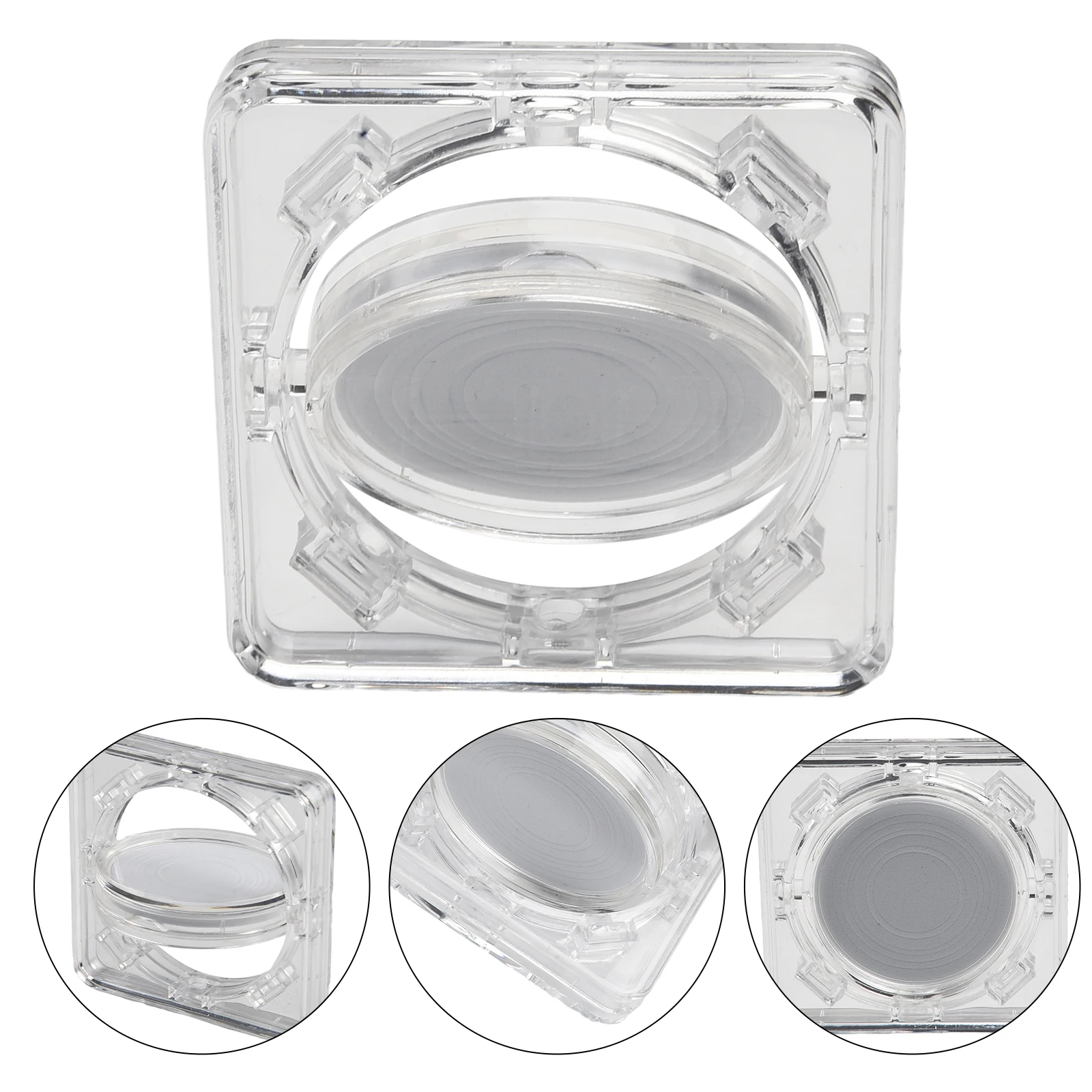 

Storage Case Coin Display Case 1pc Accessories Transparent Household Supplies Brand New For Collectible Medals