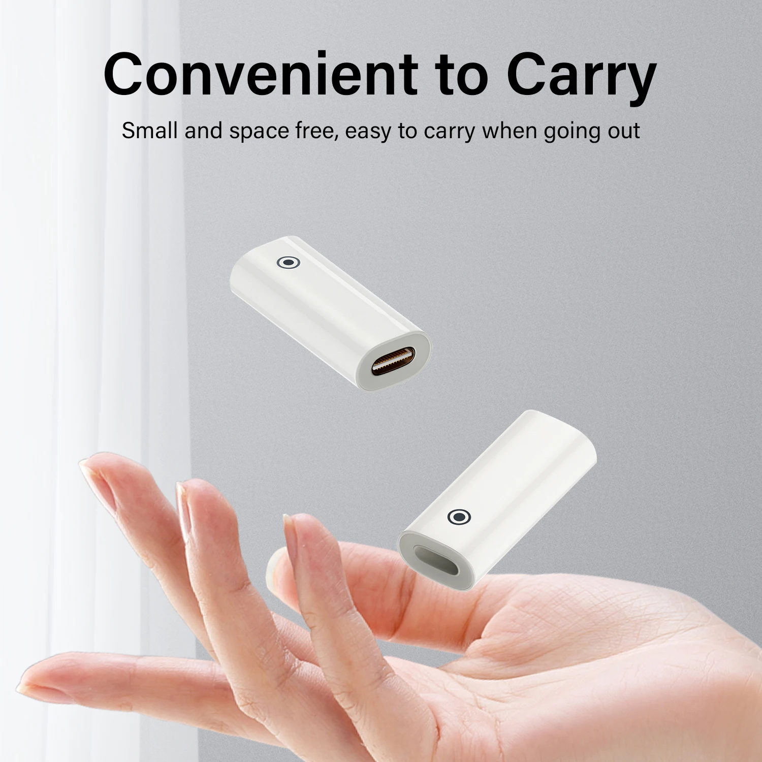 Universal Stylus Pen Charger Adapter with USB-C/Lightning Connection