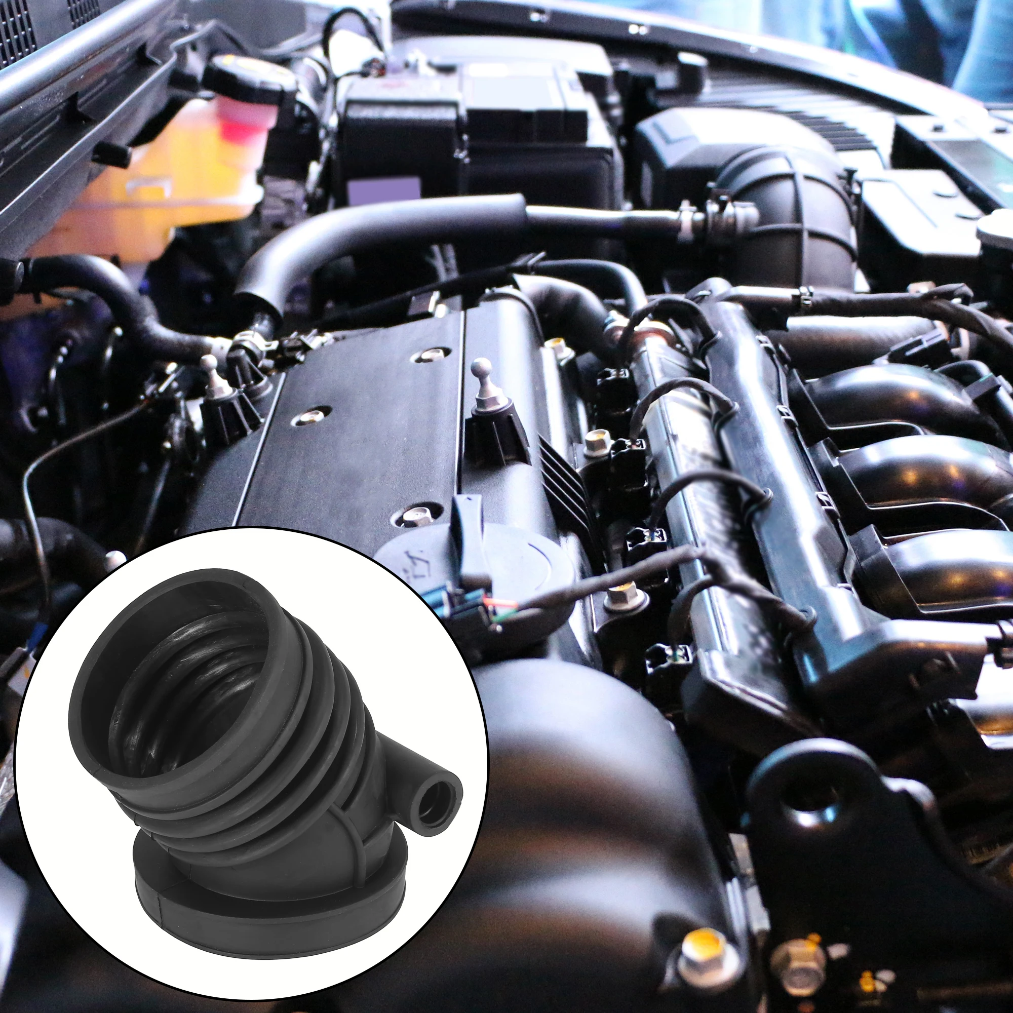 X Autohaux 자동차 엔진 공기 흡입 호스 스로틀 필터 주름관 13541740073, BMW M3 328i Z3 328is 323i 용, 자동차 액세서리