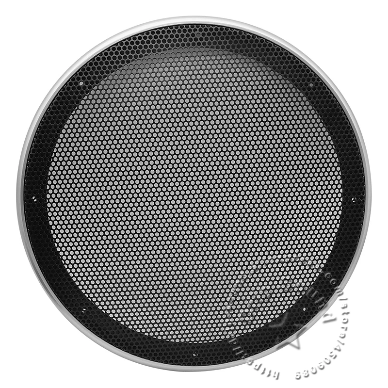 Audio, Círculo Decorativo, Metal Mesh, Grille Proteção, 10