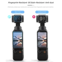 Screen + Lens Films for DJI OSMO POCKET 3 Scratch Resistant Dustproof 9H Tempered Glass Film Sports Action Camera Accessories 2