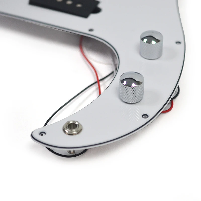 PB P Bass Prewired Loaded Pickguard Scratch Plate with Pickup for 4 String P Bass Multi Colour