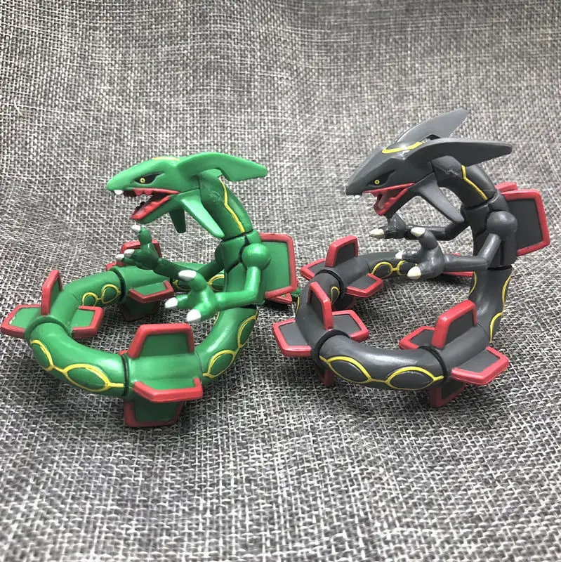 

7-9cm Anime Pokemon Mega Rayquaza Arceus Zygarde Mini PVC Action Figure Toys Model Doll