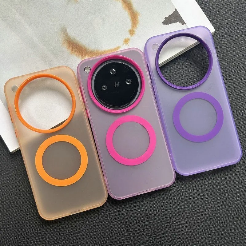 Magnetic Candy Color Military Shockproof Phone Case