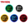 1PC Mini 22mm Round Digital Display LED Indicator Panel Timer Meter 0-999H 0-60M AC220-380V High Accuracy 1