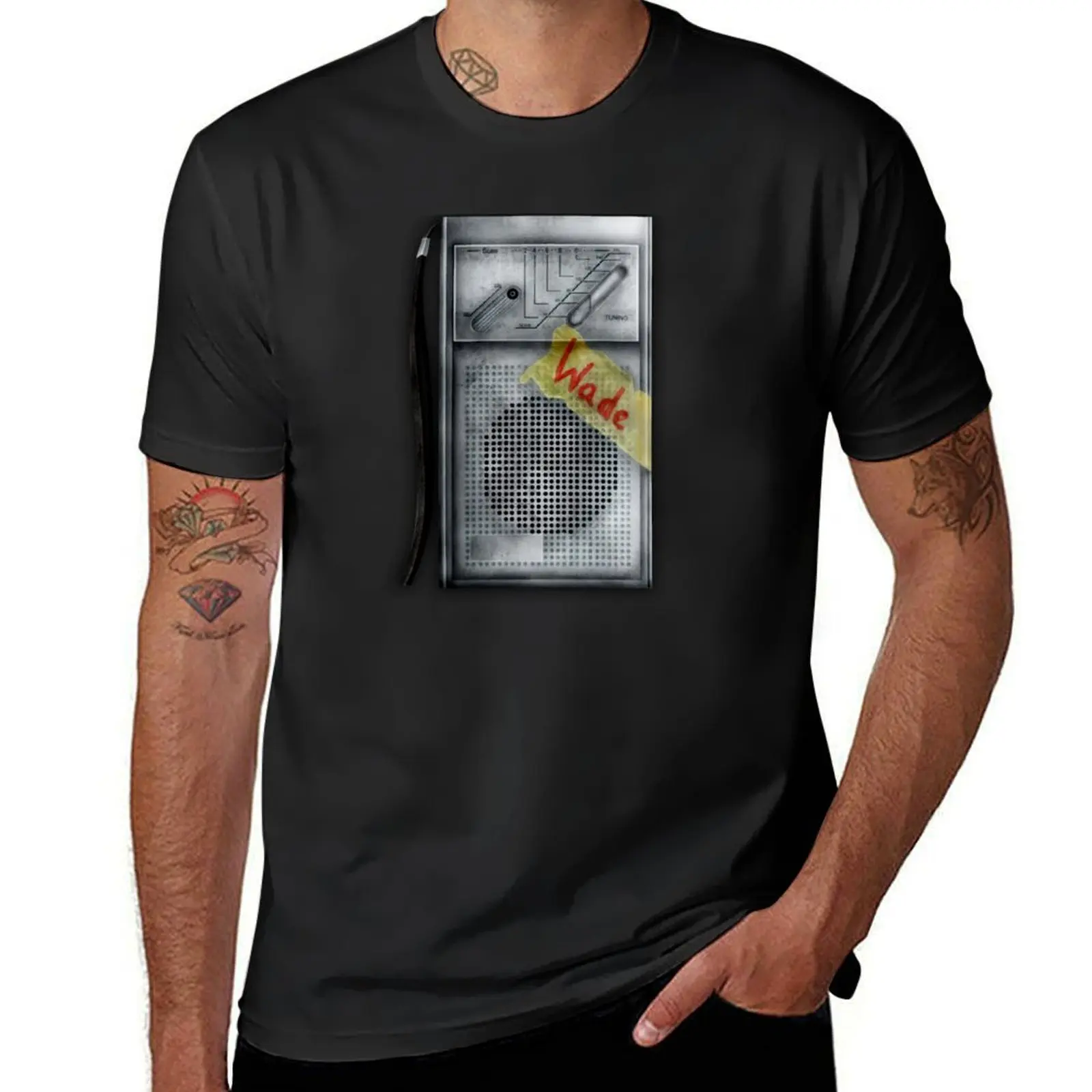 Classic Old vintage dirty dusty Walkman T-Shirt vintage clothes plain graphics plus sizes oversized t shirt men