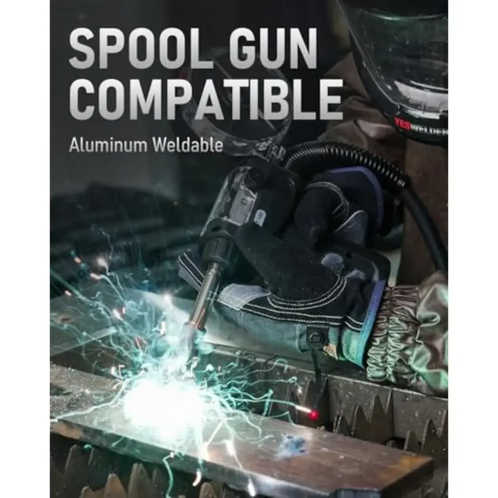 5-in-1 Multi-process Welding Machine Aluminum MIG Welder with Synergic Control Digital Display IGBT Inverter Technology 4