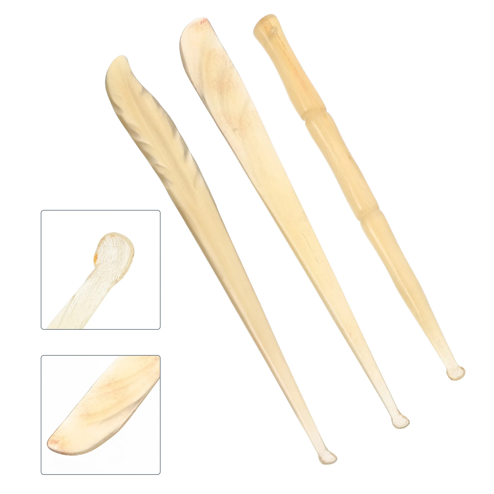 3 Pcs Ear Pick Household Tool Wax Cleaning Earwax Spoon Accessories Picker Removal 6