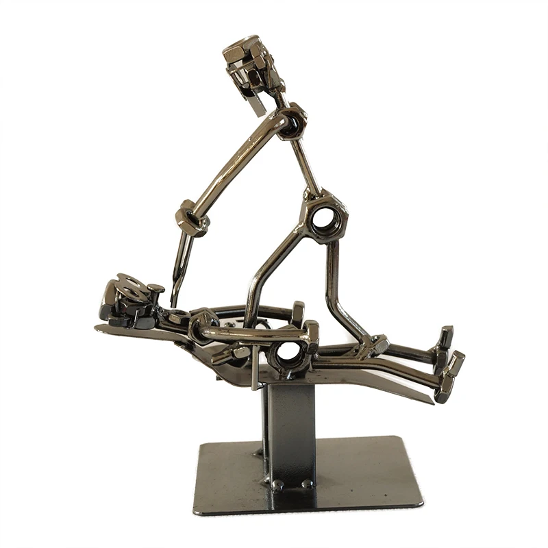 

Metal Dentitist Sculpture Dental Cultural Ornaments