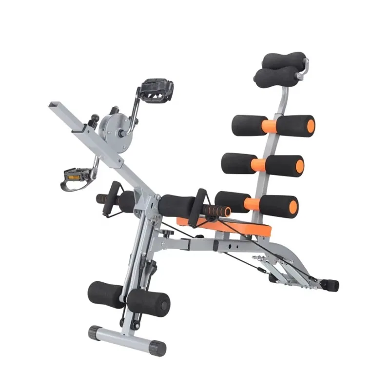 Exercise Abdominal Muscles 6 In 1 Assist Device Multifunctional Sit-Up Aid Fitness Equipment Home Supine Plank Abdomen Machine