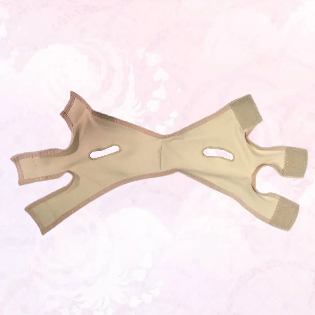 

Face Slimming Mask Facial Skin Compact V-line Face Shaper Cheek Lift Tape Bandage Belt Anti Wrinkle Sagging - Size S