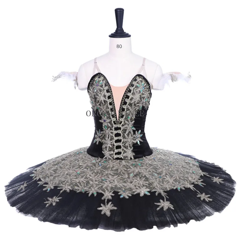 

Professional High Quality Classical Design Custom Size Kids Girls Adult Women Performance Wear Black Red Green Ballet Tutu