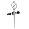 1 Pc 1/2" Zinc Metal Butterfly Head Irrigation Sprinkler 360 Degrees Rotary Heavy Duty Garden Lawn Landscape Greenhouse Spray 5