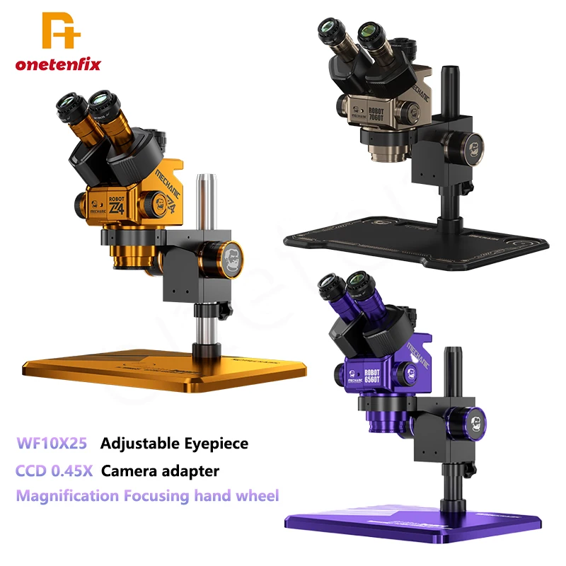 MECHANIC ROBOT Z4 6560T 7060T Trinocular Stereo Industrial