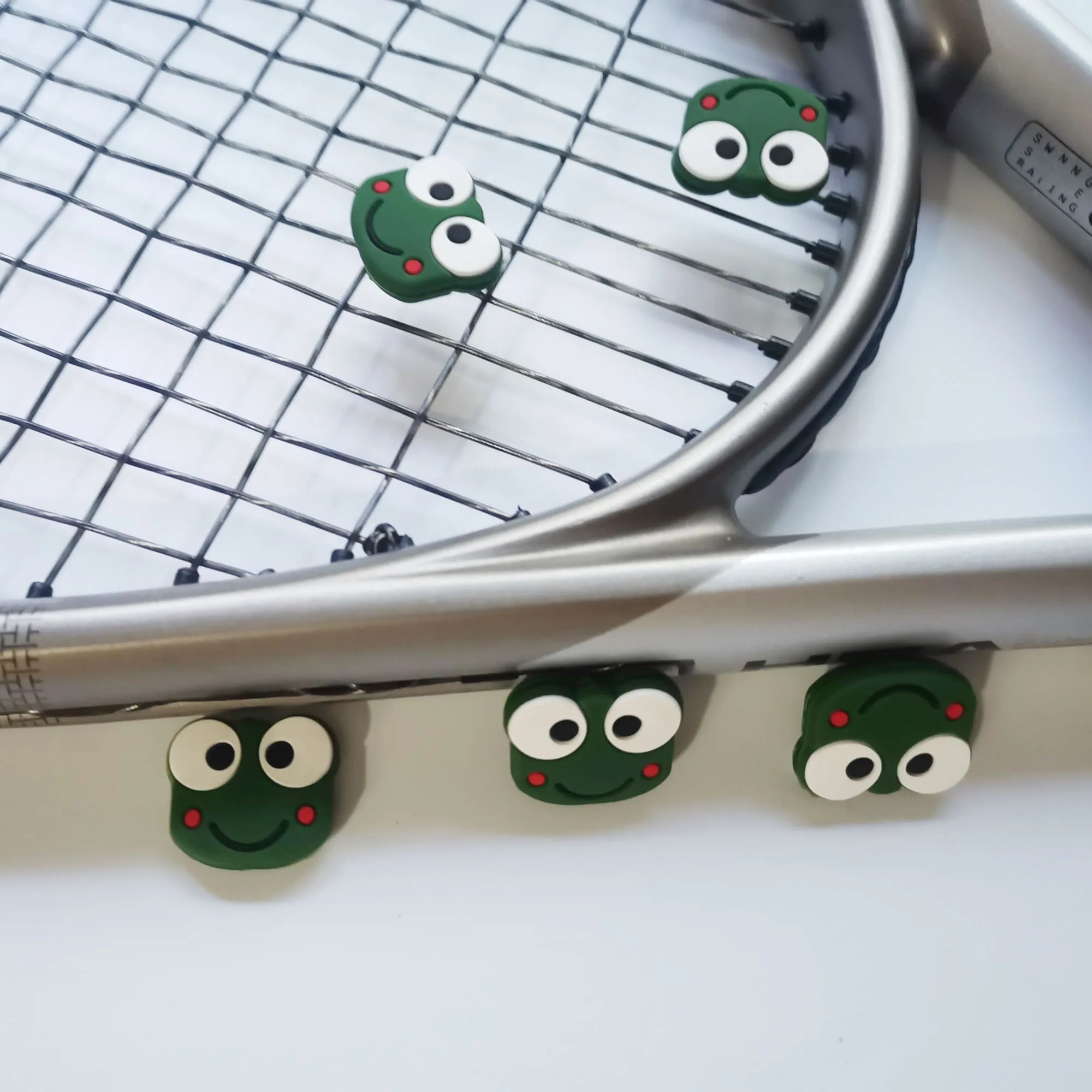 50 Pcs Keroppi Tennis Racket Dampener Tennis Shock Absorber Accessories Gifts