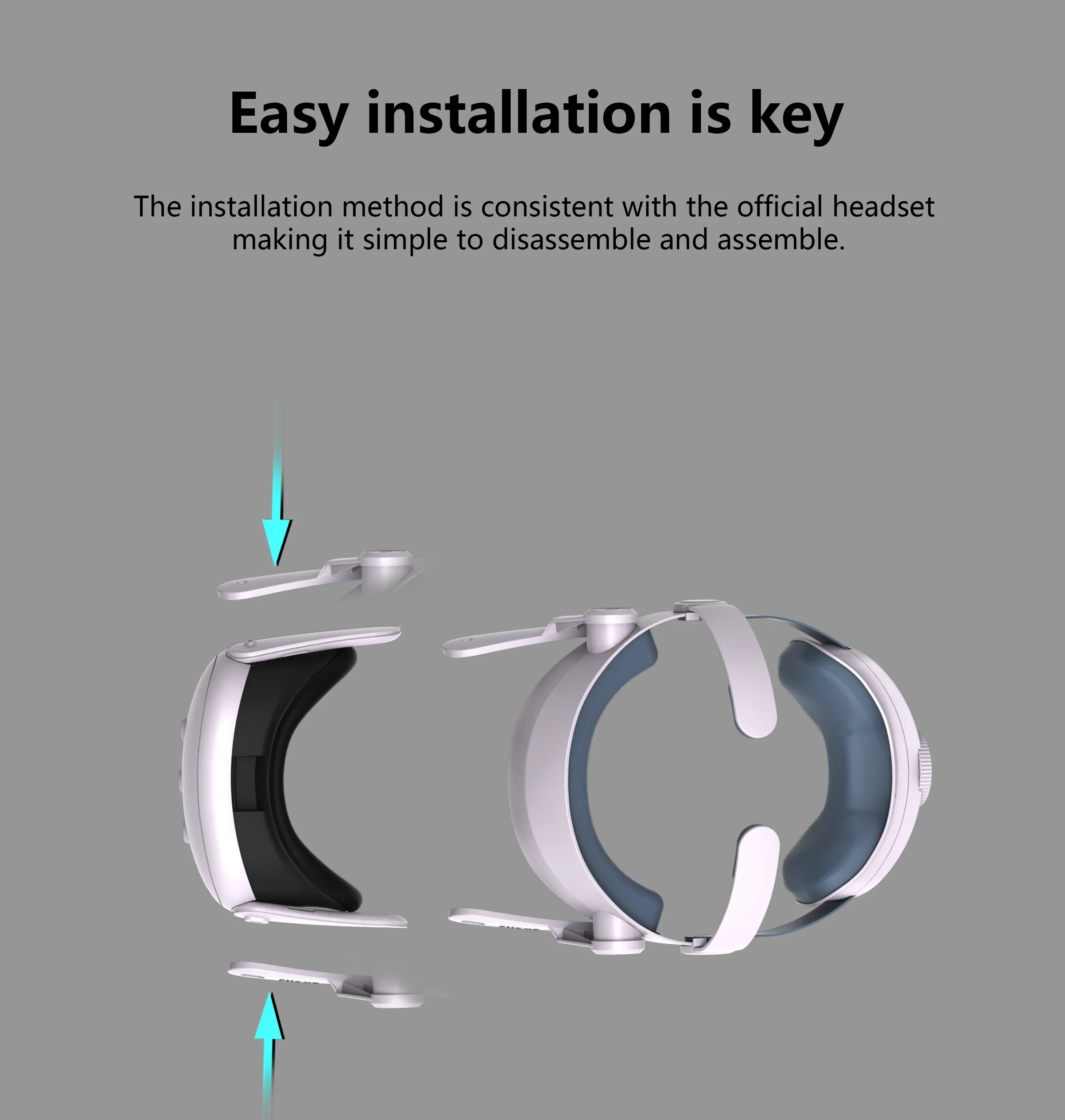 Adjustable Comfort Head Strap for VR Headset Accessories