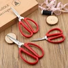 Durable Stainless Steel Household Scissors Sewing Office Scissors Embroidery Leather Fabric Paper Cut Tailor Scissors 4
