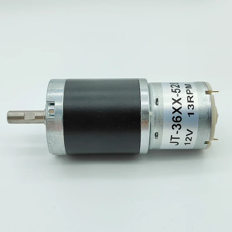 컴팩트 사이즈 마이크로 36MM 유성 기어 모터 13RPM DC5V-12V DIY 로봇 장난감 자동차 교육 과학 프로젝트용