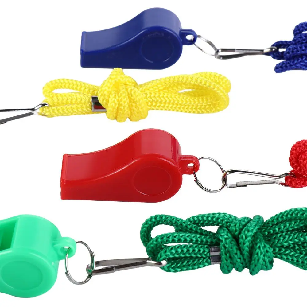 Lanyard Cheer Sports Competitions Professional Football Cheerleading Tool Whistle Referee Whistle Outdoor Survival Tool