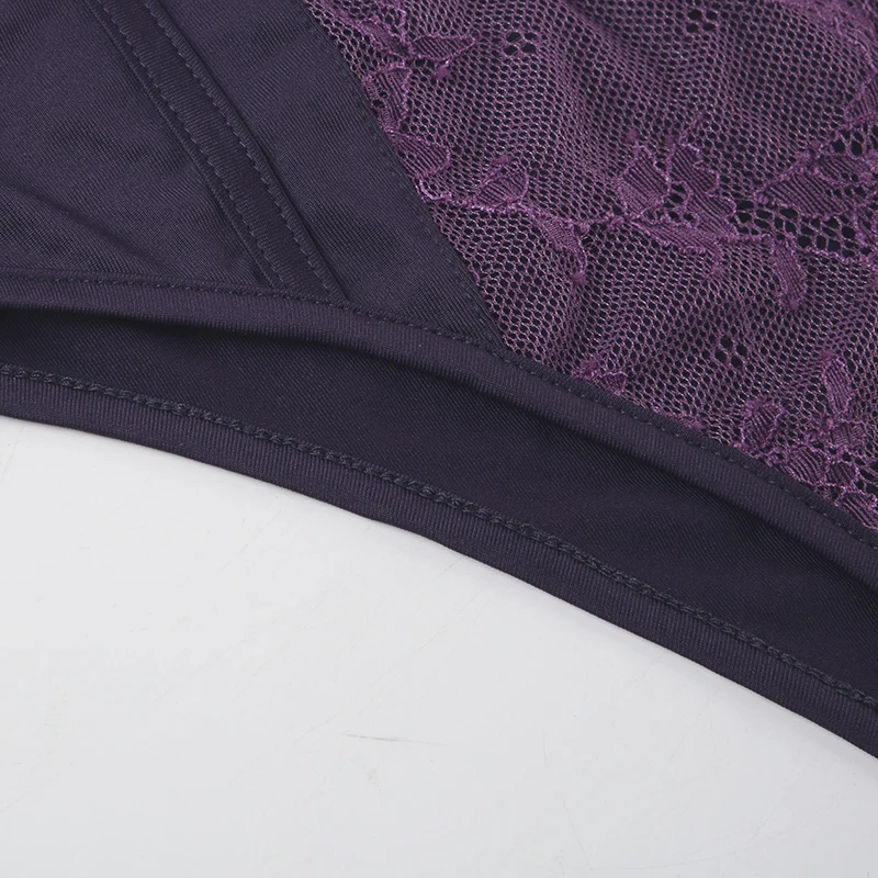 Lace Trim Bow Halter Rompers Women Sexy Hotsweet Fashion Patchwork Purple Bodysuit s Trendy New